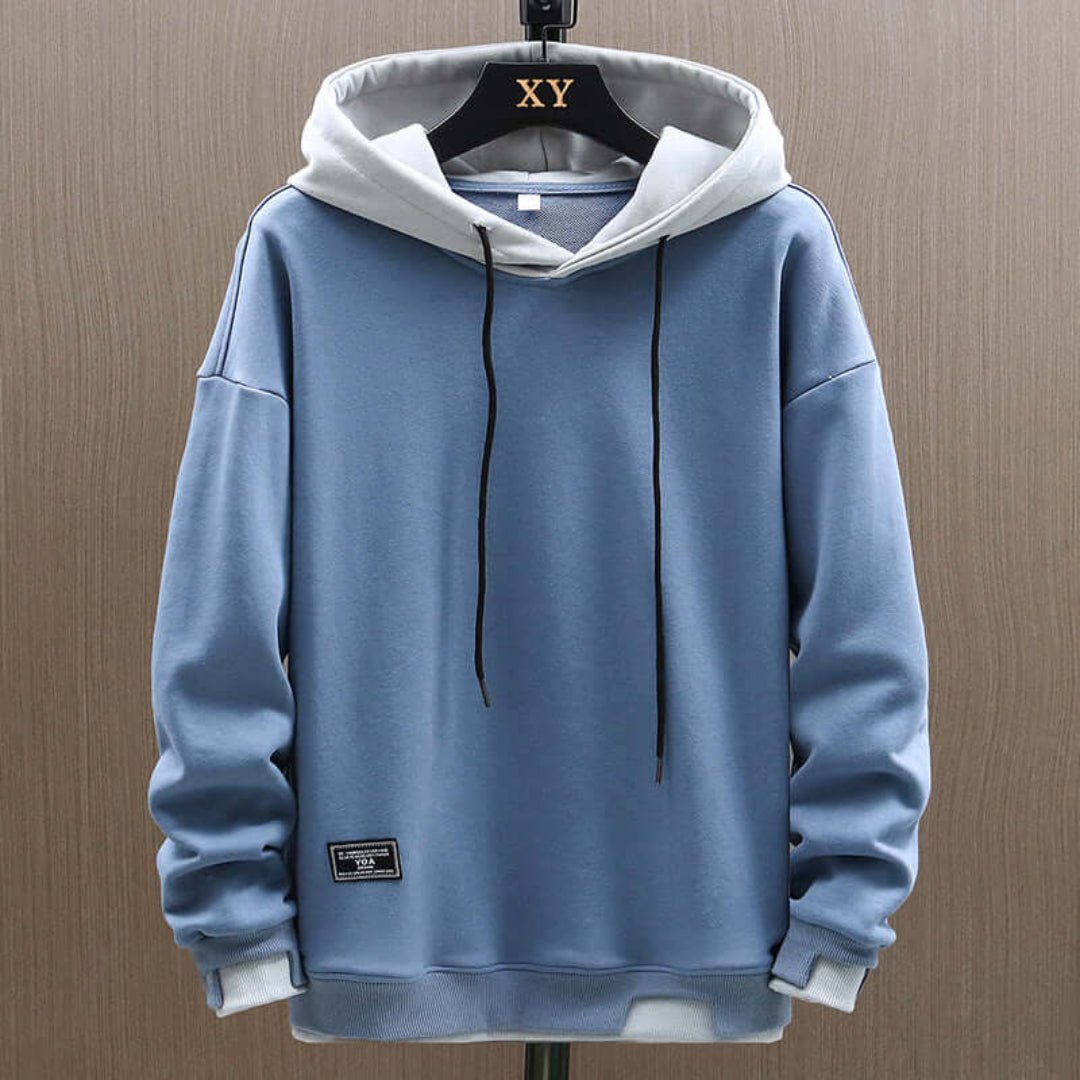 Hoodie Men Warm Long Sleeve Winter Casual Sweatshirt - Hudson Harper - Men Hoodie