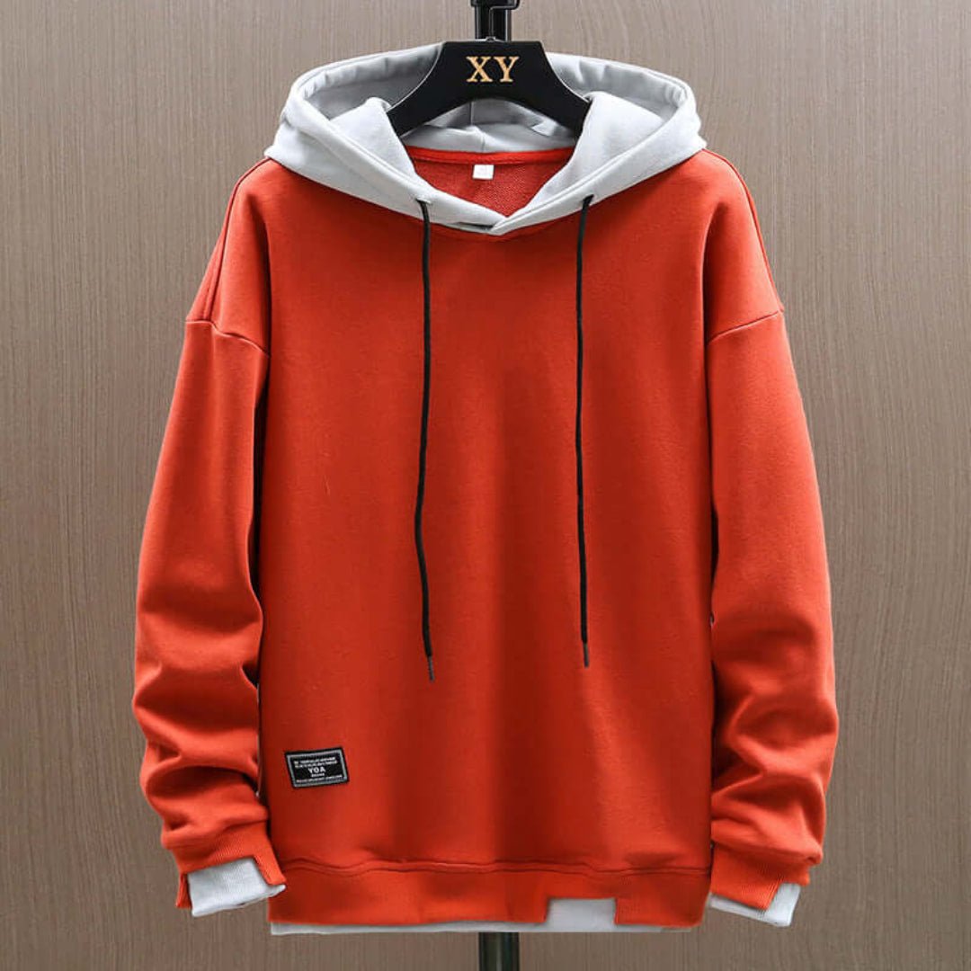 Hoodie Men Warm Long Sleeve Winter Casual Sweatshirt - Hudson Harper - Men Hoodie