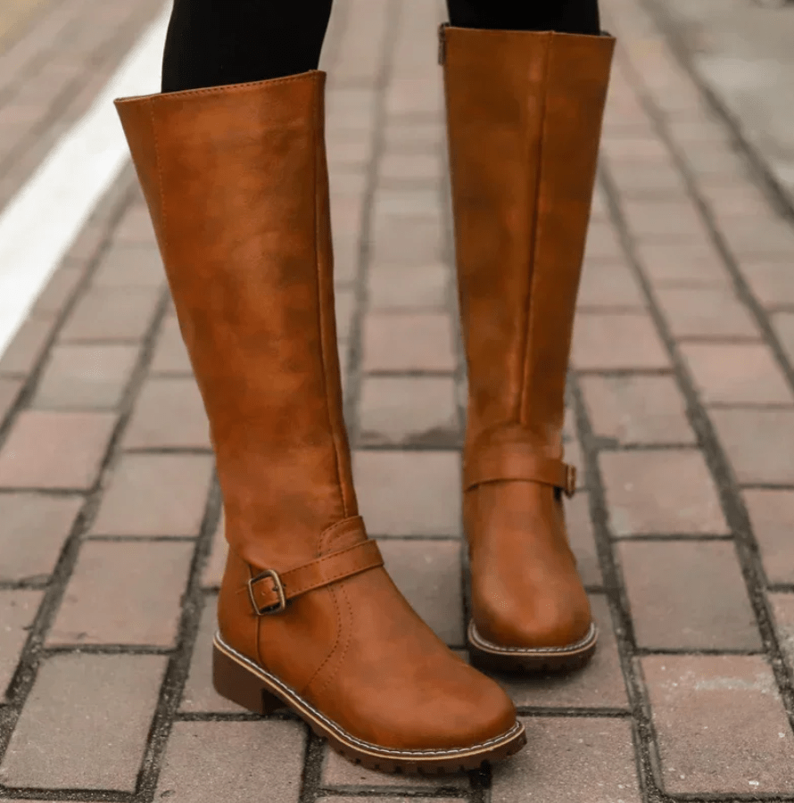 Knee - High Boots Women High Shaft Zipper Closure - Hudson Harper - Women Boots