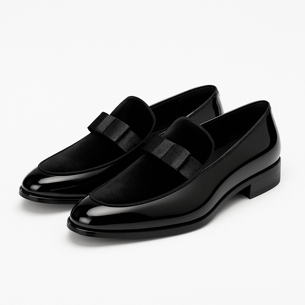 Loafers Men Leather Classic Slip - On Dress Shoes - Hudson Harper - Men's Shoes