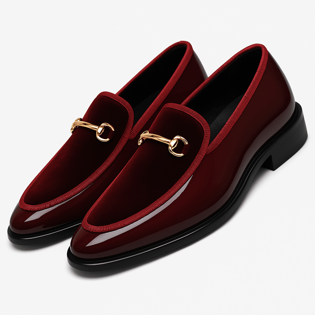 Loafers Men Leather Classic Slip - On Dress Shoes - Hudson Harper - Men's Shoes