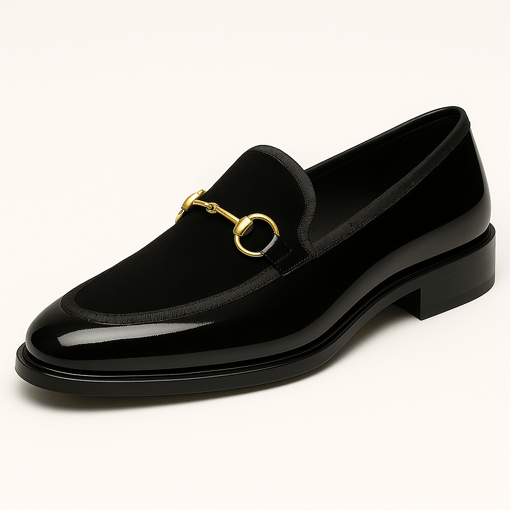 Loafers Men Leather Classic Slip - On Dress Shoes - Hudson Harper - Men's Shoes