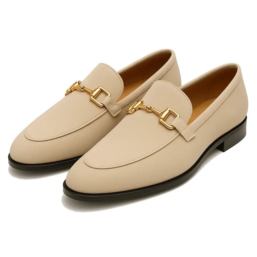 Loafers Men Suede Comfortable Classic Slip - On Shoes - Hudson Harper - Men's Shoes