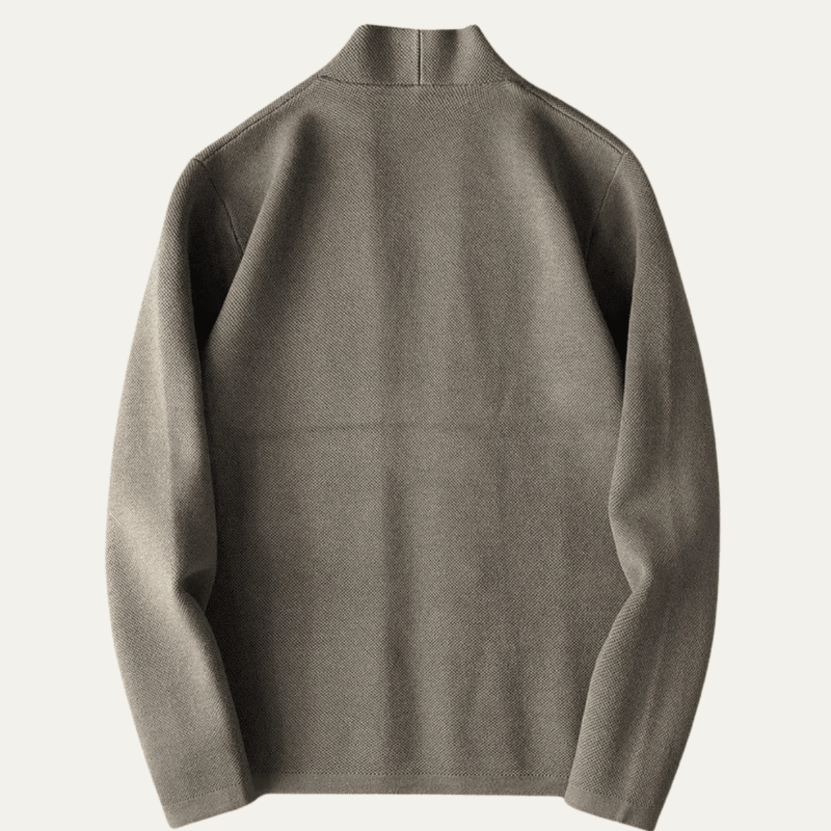 Men's Cardigan — Knit Button Front Tailored Fit Long Sleeve - Hudson Harper - Men Cardigan