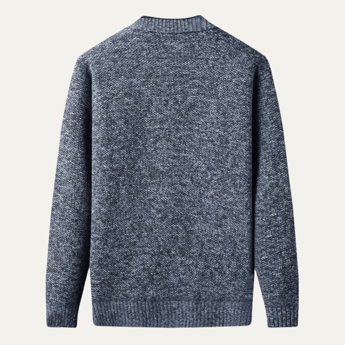Men's Cardigan — V - Neck Button Front Regular Fit Knit Design - Hudson Harper - Men Cardigan