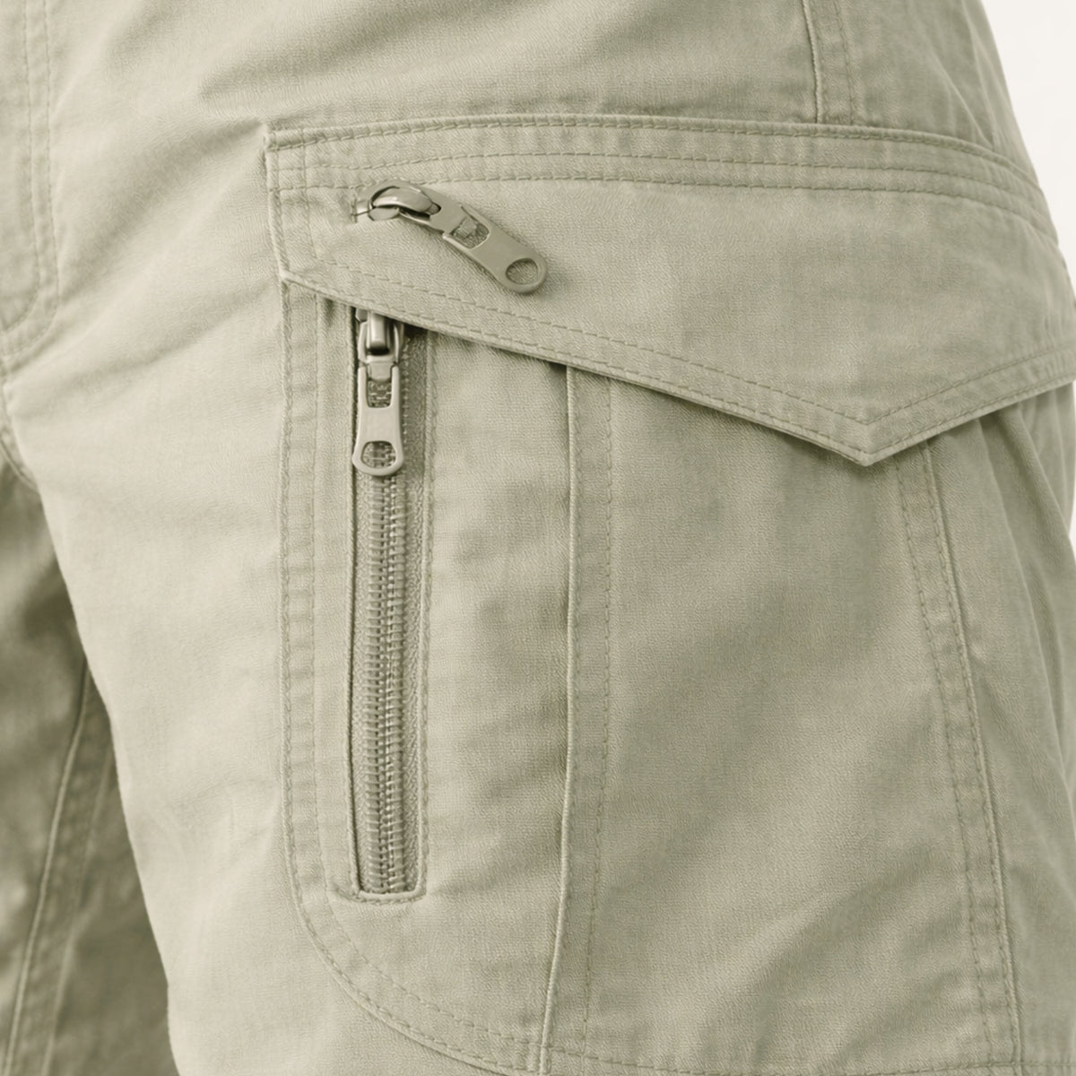 Men's Cargo Shorts — Regular Fit Multi - Pocket Tactical Design - Hudson Harper - Men Short