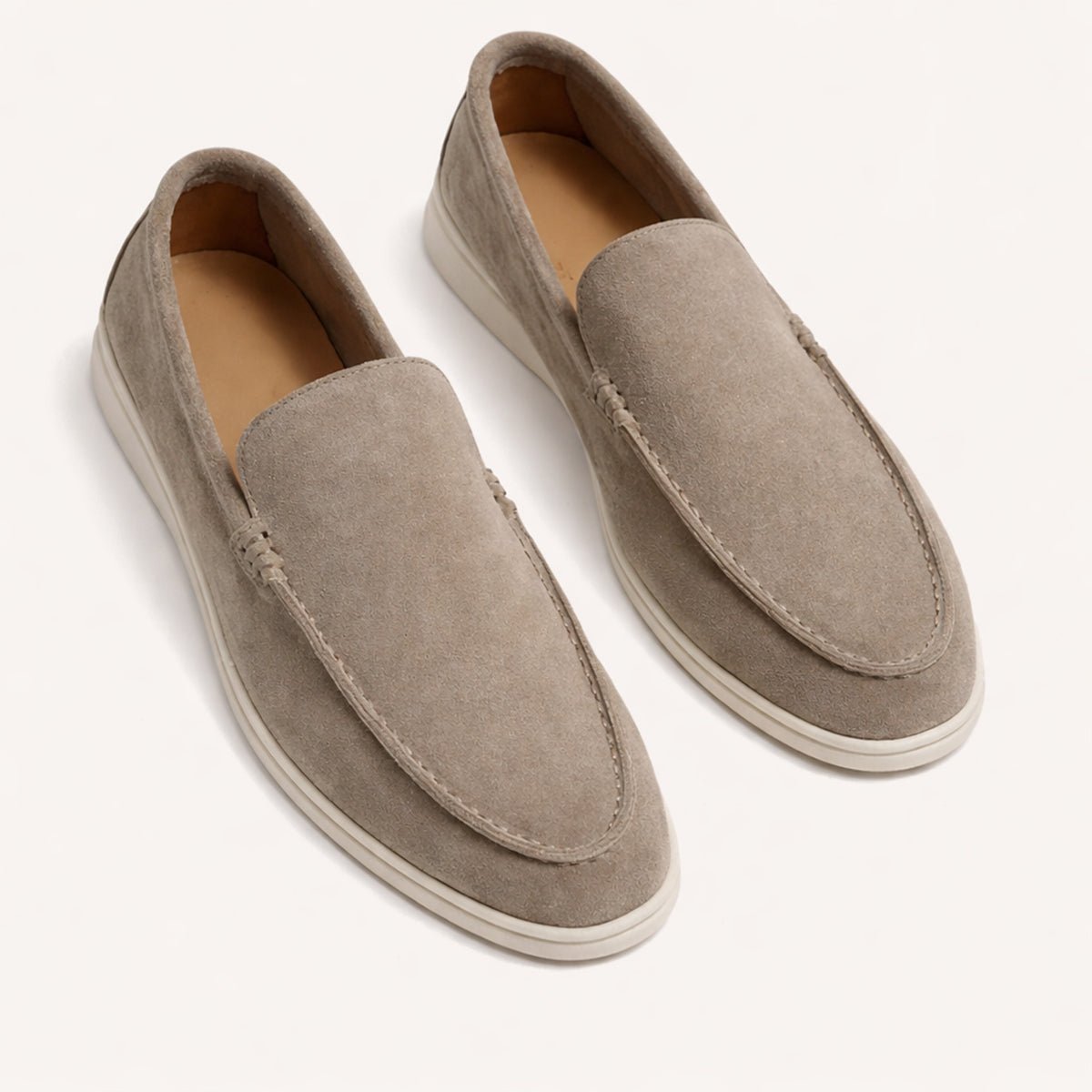 Men's Casual Slip - On Loafers — Rubber Sole Comfort - Hudson Harper - Men Shoes