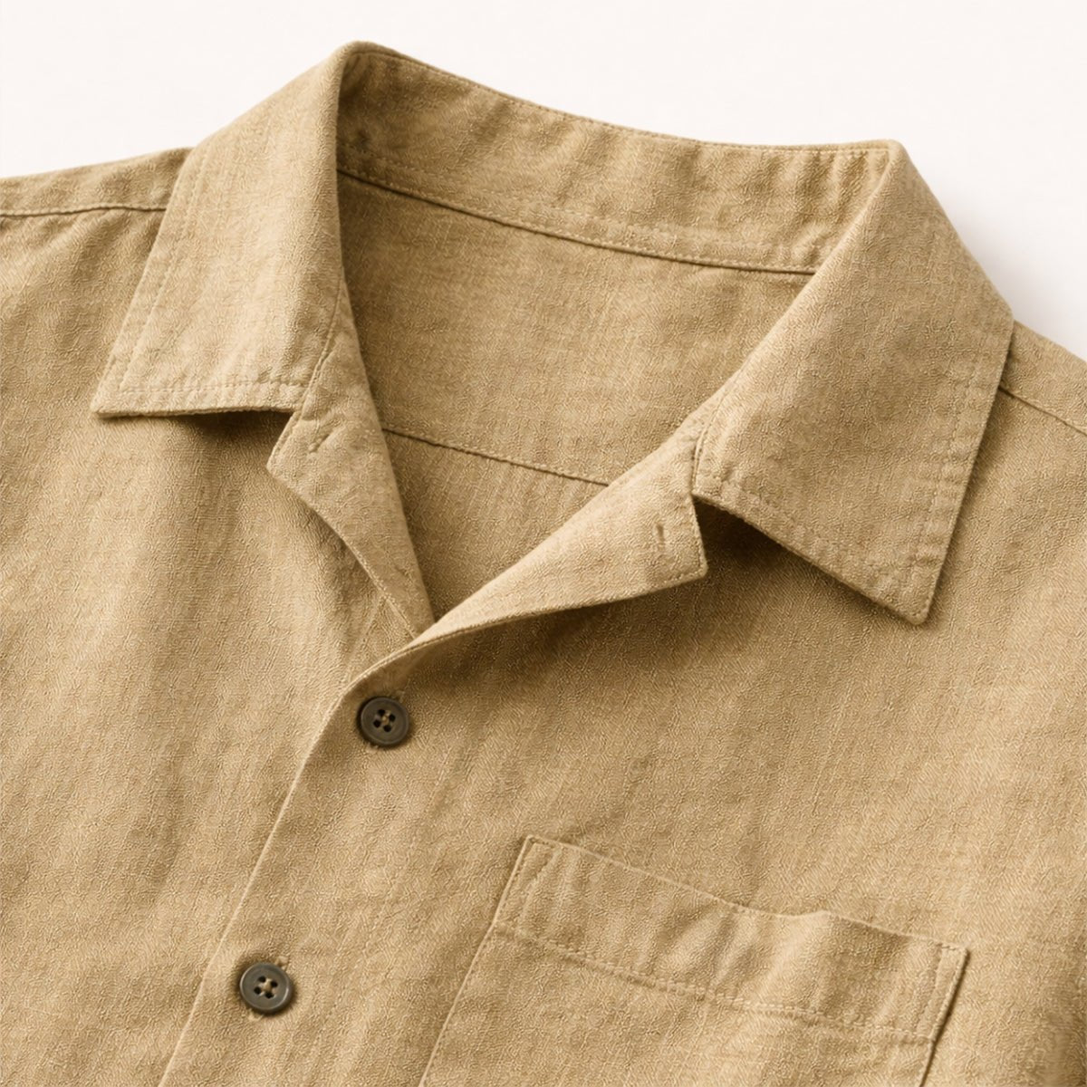 Men's Clothing Set — Relaxed Fit Textured Shirt & Trousers - Hudson Harper - Men Set
