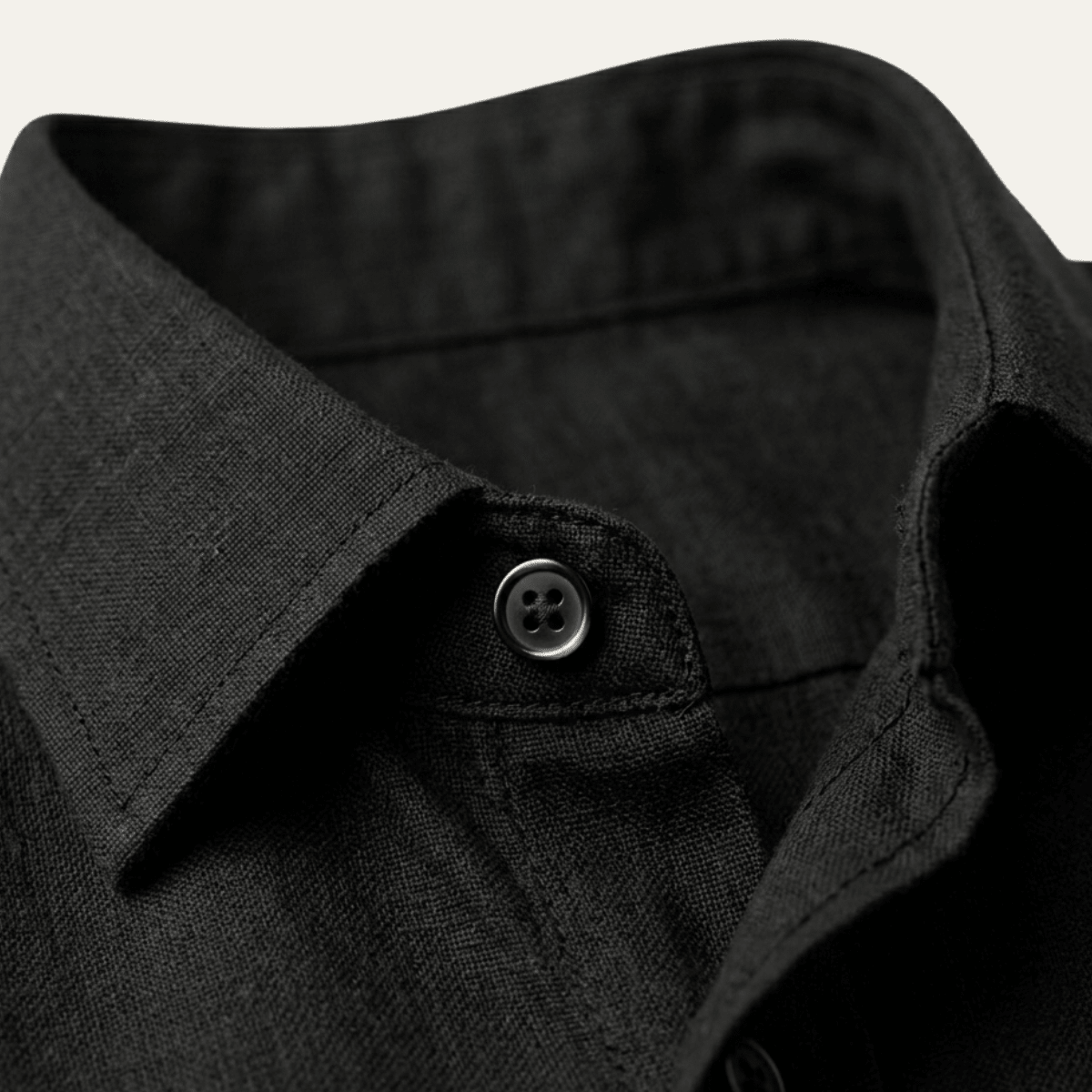 Men's Linen Shirt - Tailored Fit Full Button Placket - Hudson Harper - Men Shirt