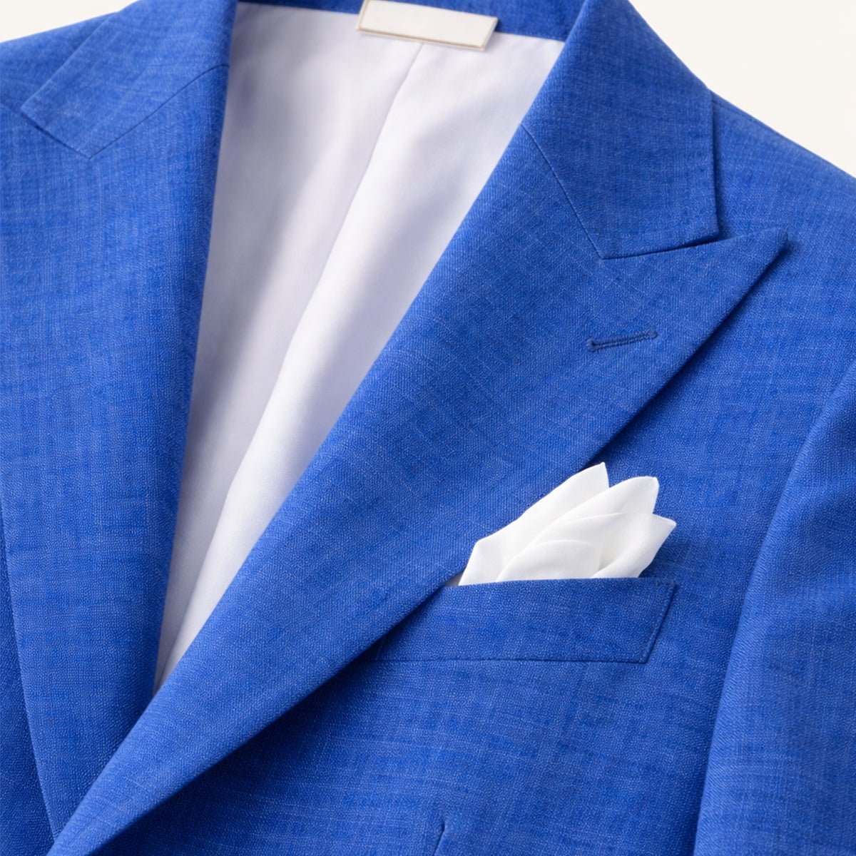 Men's Linen Suit - Tailored Fit Textured Jacket & Trousers - Hudson Harper - Men Suit