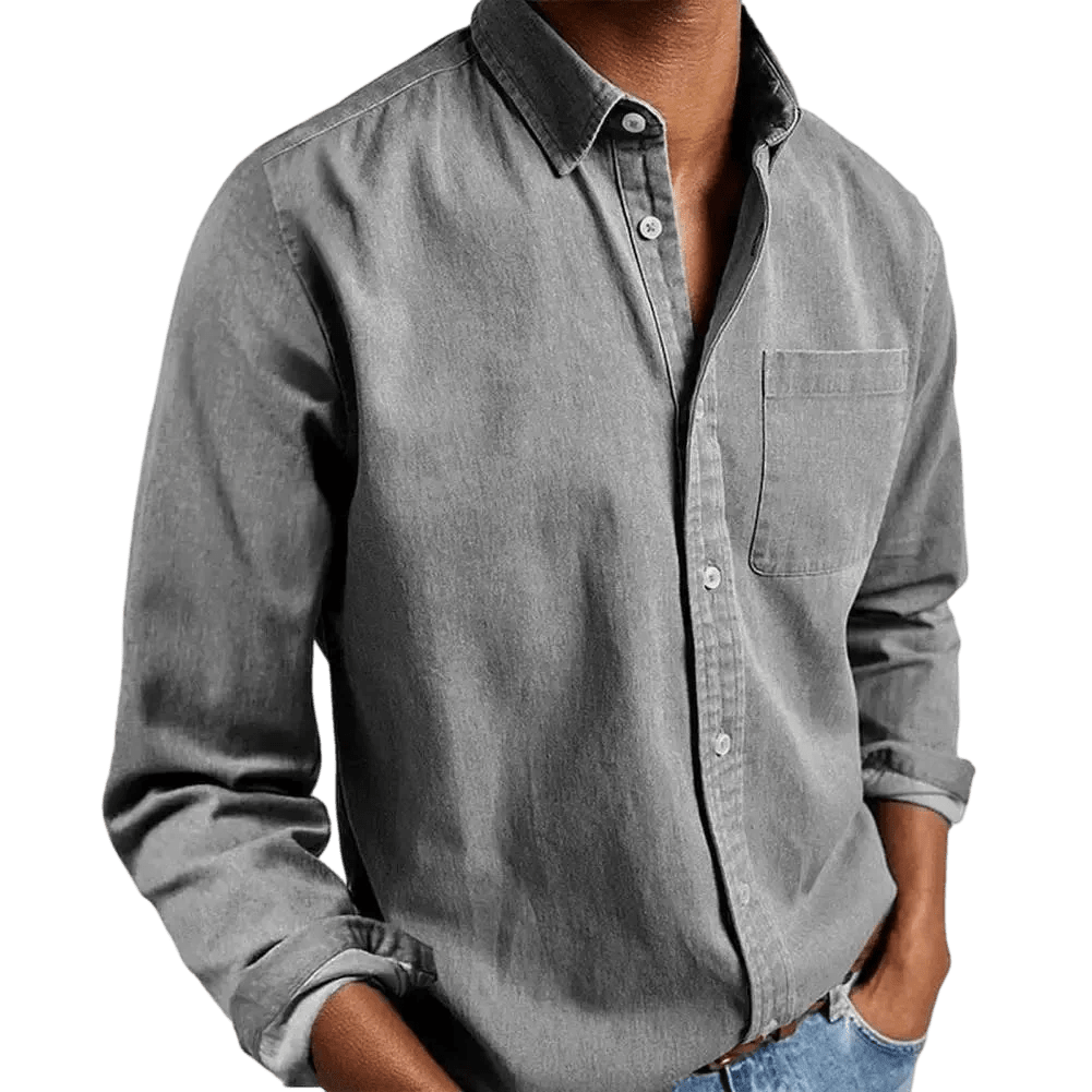 Men's Shirt — Straight Fit Standard Length Classic Cut - Hudson Harper - Men Shirt