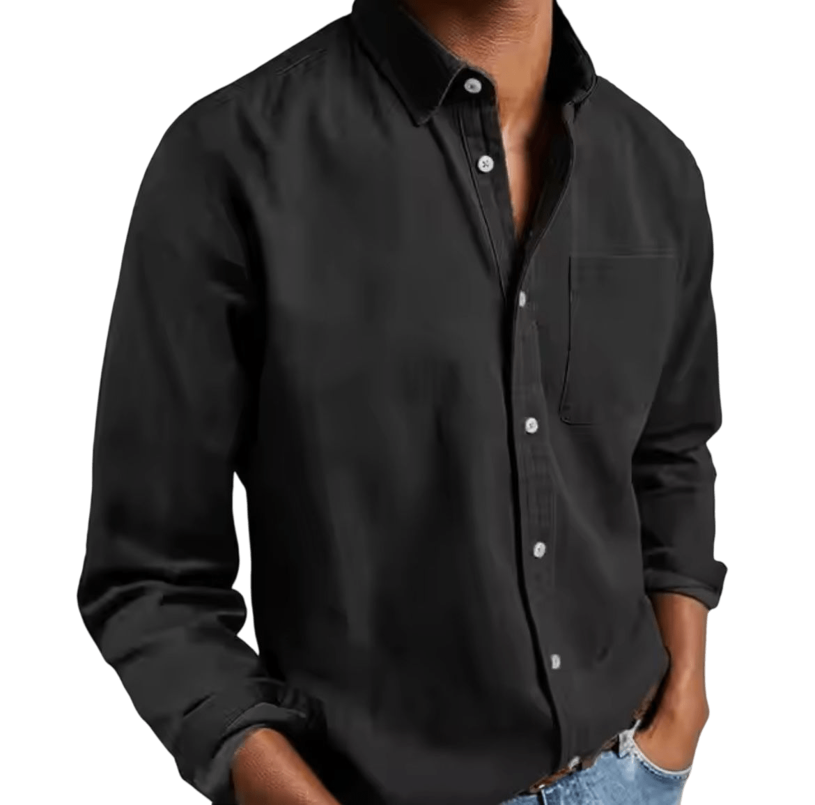 Men's Shirt — Straight Fit Standard Length Classic Cut - Hudson Harper - Men Shirt