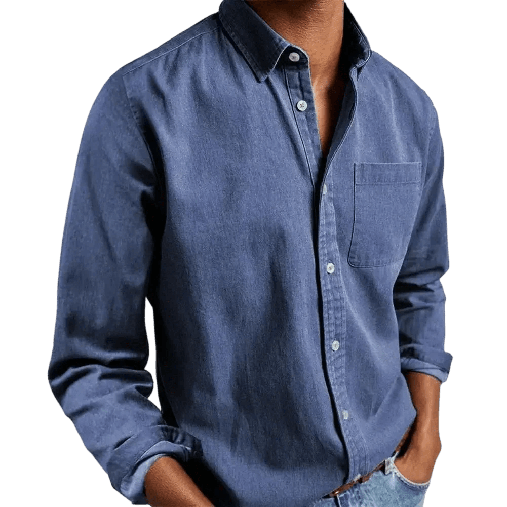 Men's Shirt — Straight Fit Standard Length Classic Cut - Hudson Harper - Men Shirt