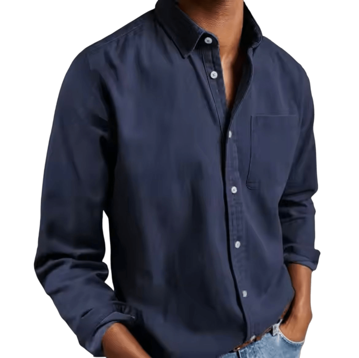 Men's Shirt — Straight Fit Standard Length Classic Cut - Hudson Harper - Men Shirt