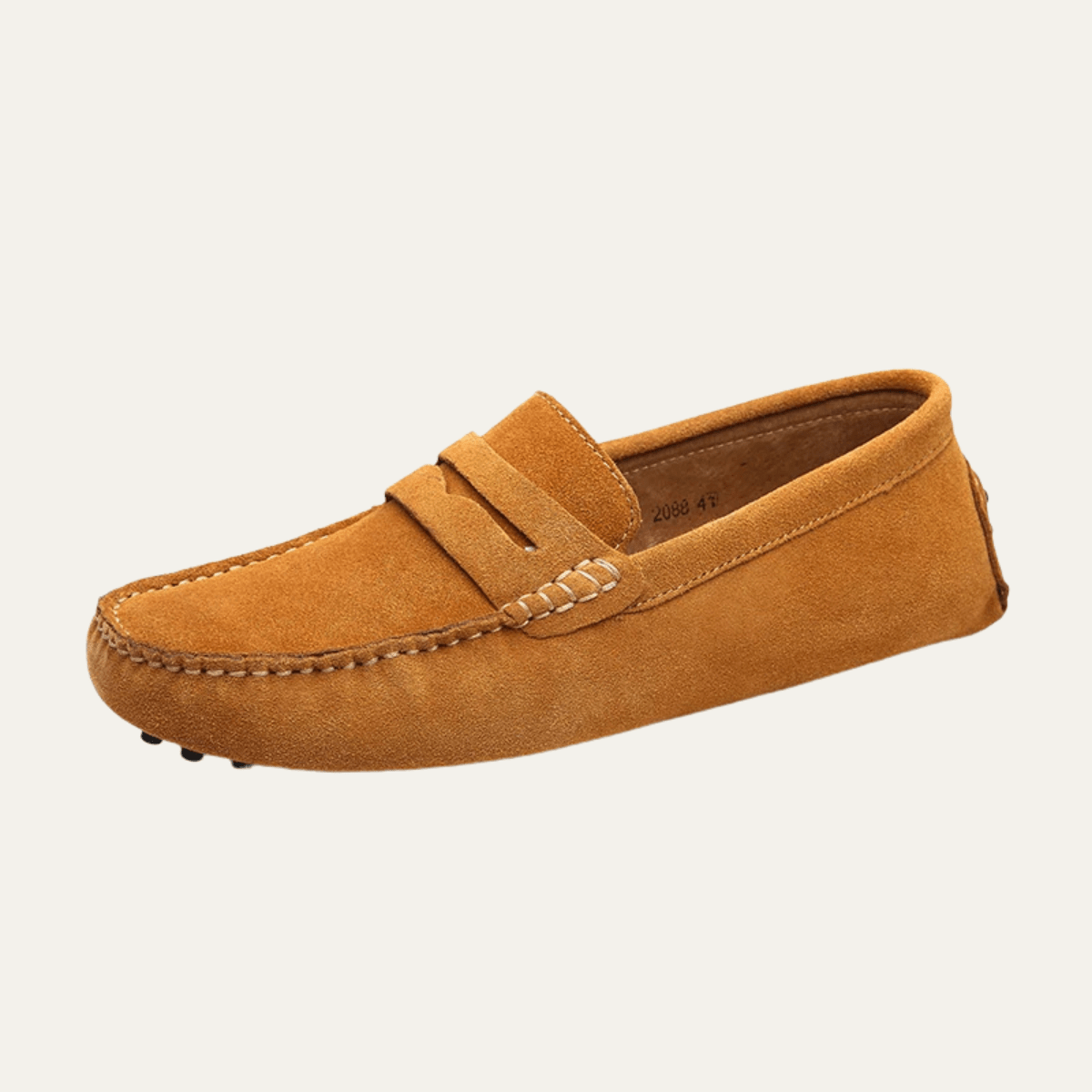 Men's Slip - On Loafers — Moccasin Stitching Low Profile - Hudson Harper - Men Shoes
