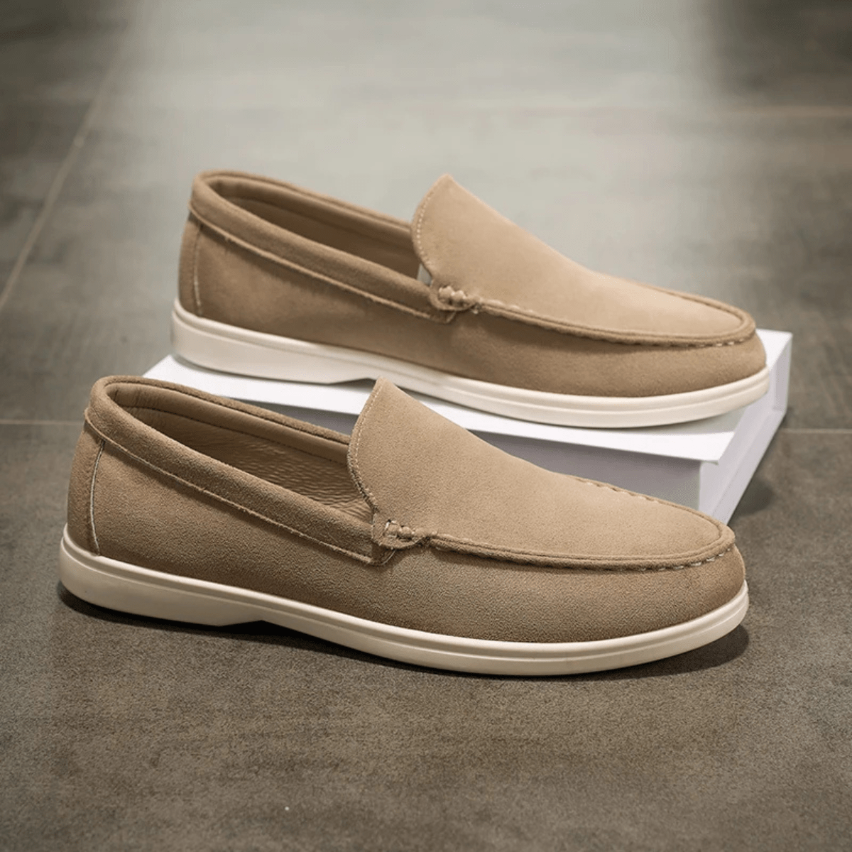 Men's Slip - On Loafers — Relaxed Fit Everyday Style - Hudson Harper - Men Shoes