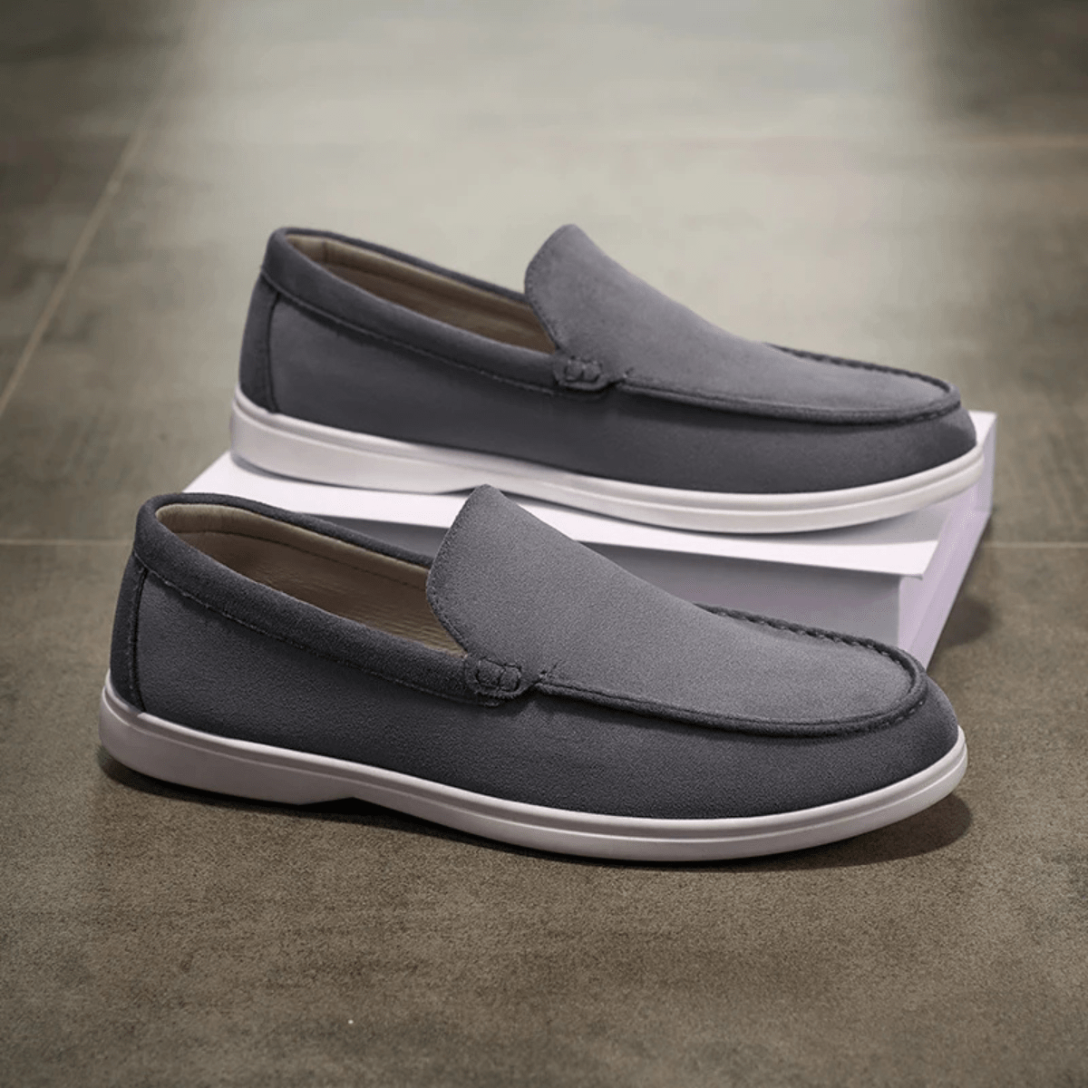 Men's Slip - On Loafers — Relaxed Fit Everyday Style - Hudson Harper - Men Shoes