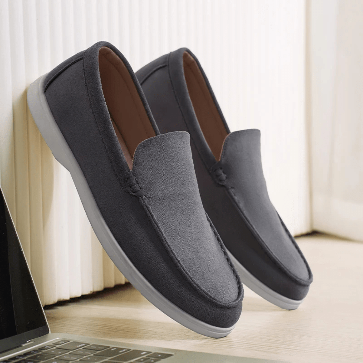 Men's Slip - On Loafers — Relaxed Fit Everyday Style - Hudson Harper - Men Shoes
