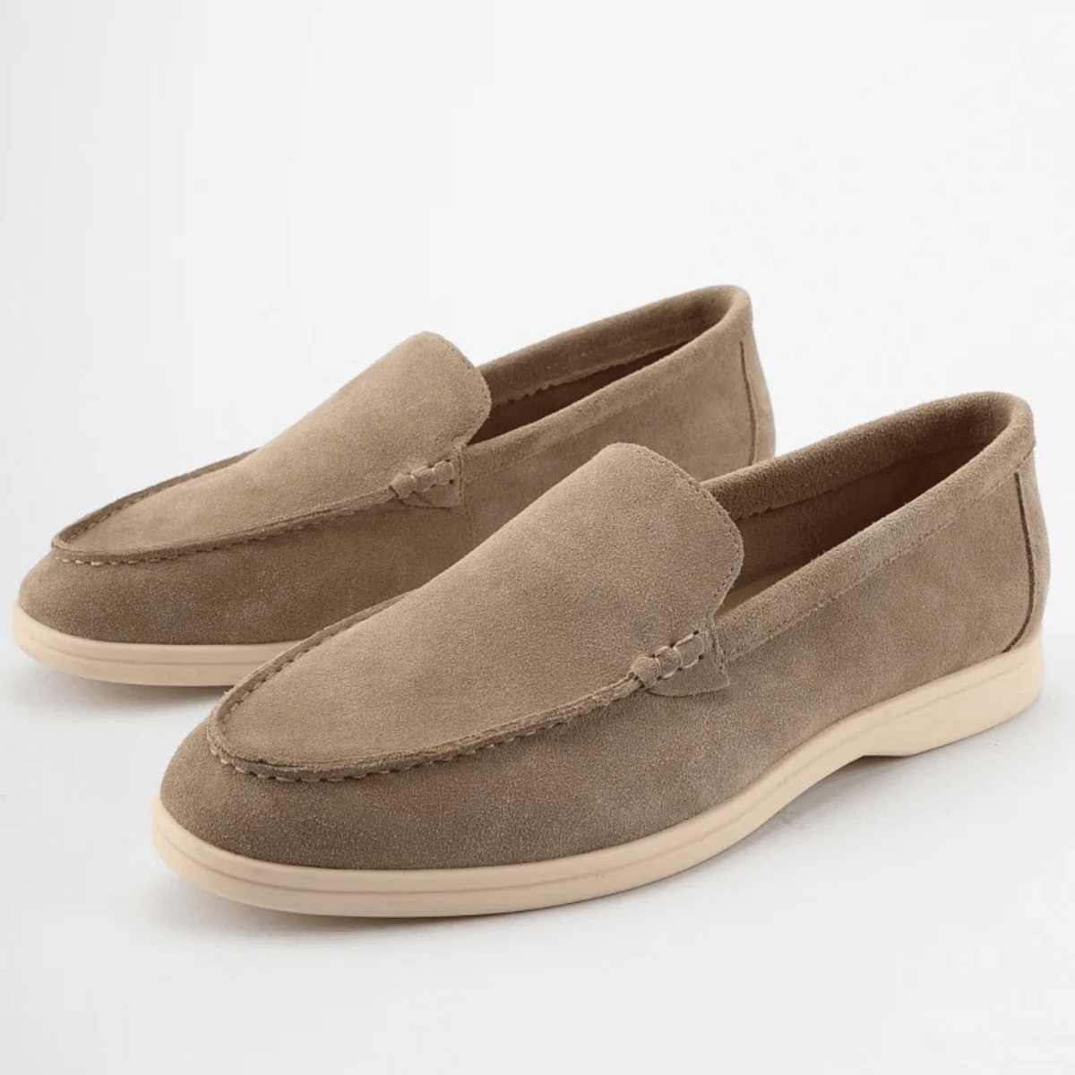 Men's Slip - On Loafers — Round Toe & Soft Sole - Hudson Harper - Men Shoes