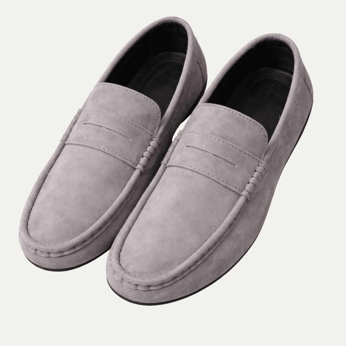 Men's Slip - On Loafers — Stitched Upper Detail - Hudson Harper - Men Shoes