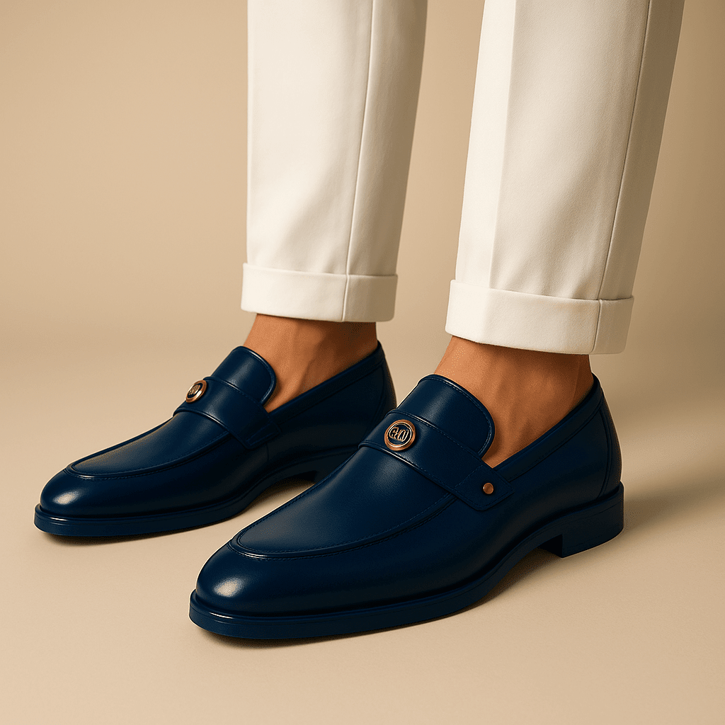 Penny Loafers Men Classic Timeless Formal Everyday Footwear - Hudson Harper - Loafers