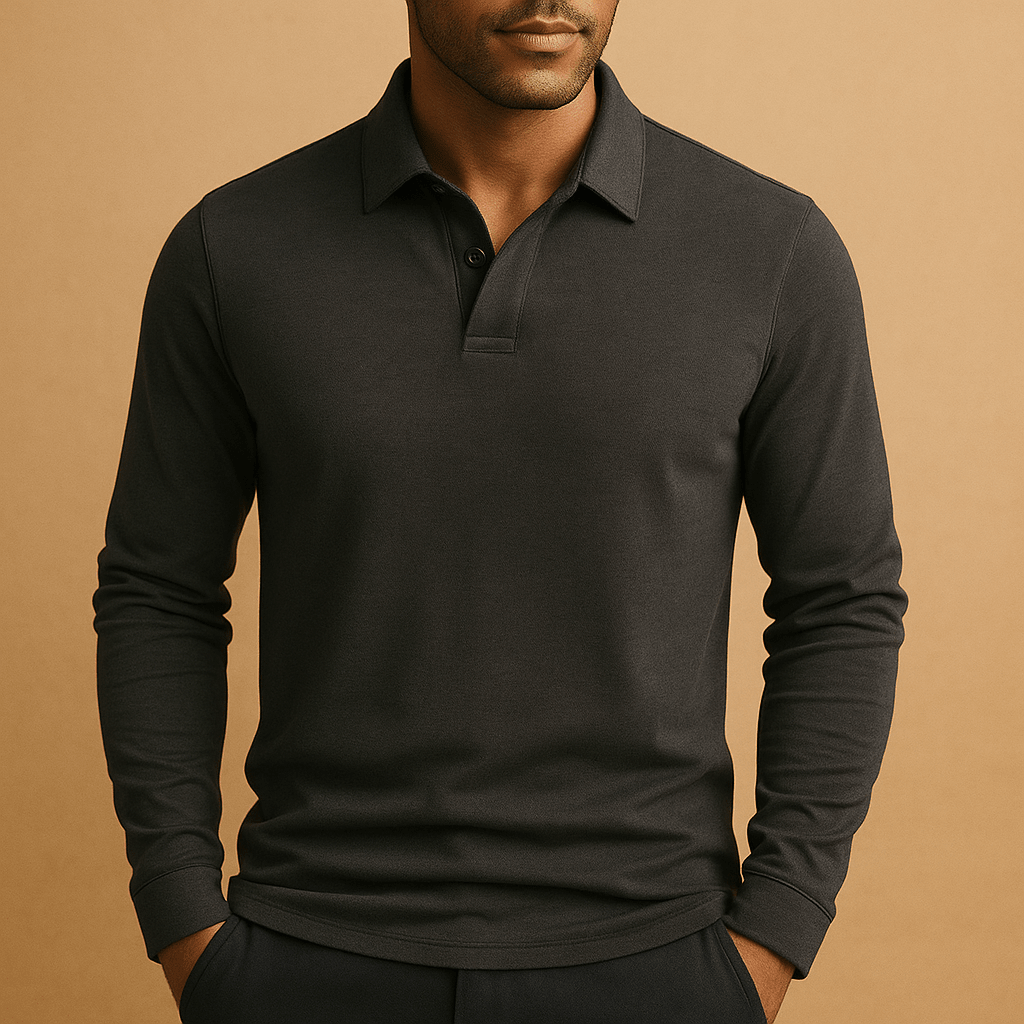 Polo Shirt Men Classic Fit Timeless Comfort Daily Wear - Hudson Harper - Men Shirt