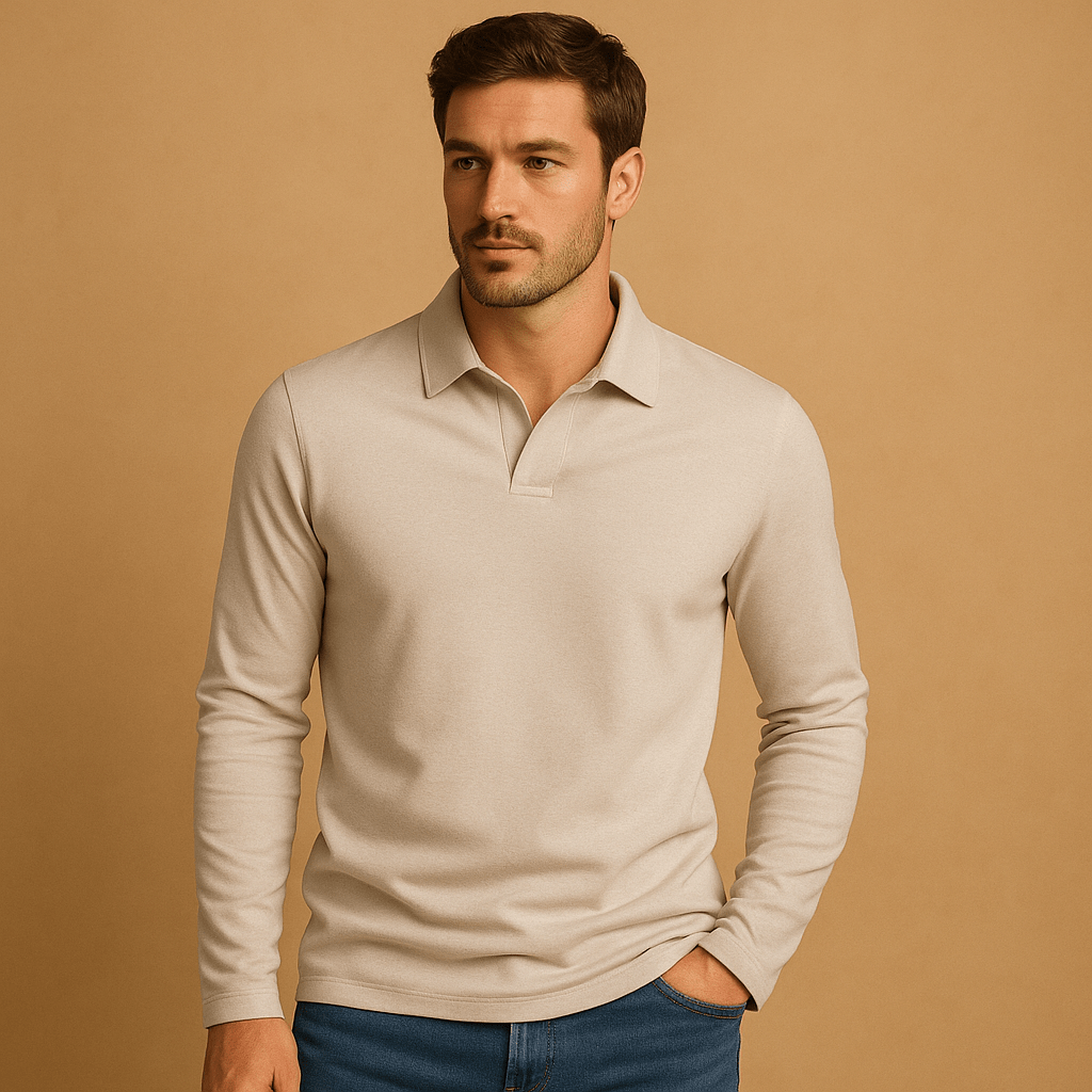 Polo Shirt Men Classic Fit Timeless Comfort Daily Wear - Hudson Harper - Men Shirt