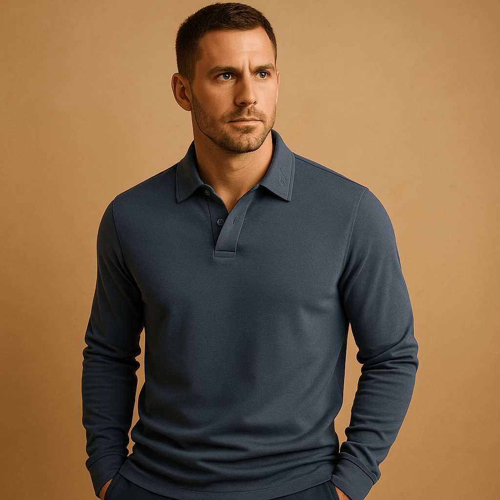 Polo Shirt Men Classic Fit Timeless Comfort Daily Wear - Hudson Harper - Men Shirt