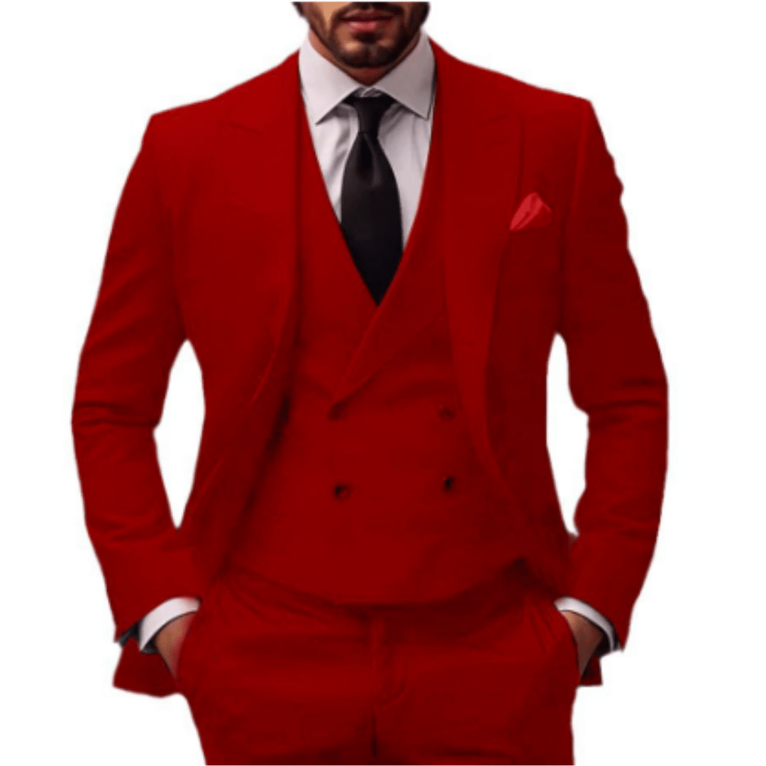 Suit Men Three Piece Comfort Fit Refined Style - Hudson Harper - 3 Piece suits
