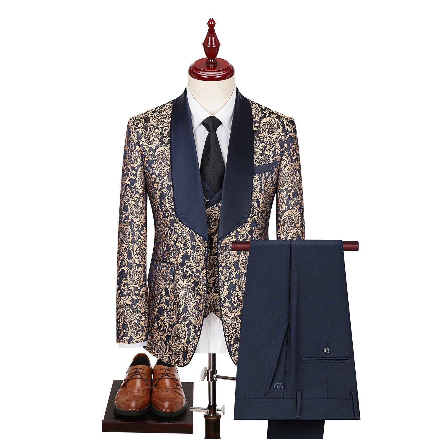Suit Set Men Classic Fit Formal Style Timeless Appeal - Hudson Harper - 3 Piece suits