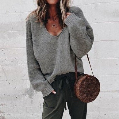 Sweater Women Modern Stylish Long Sleeve Everyday Winter Wear - Hudson Harper - Women Sweaters