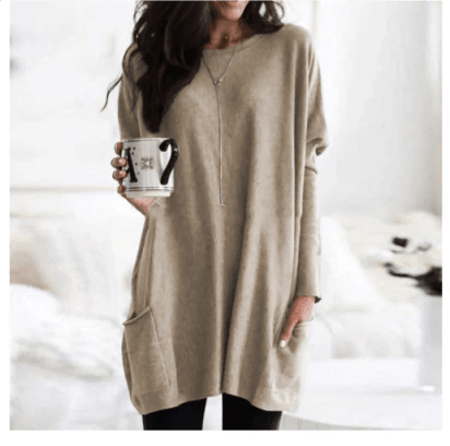 Sweater Women Relaxed Fit Comfort Everyday Look - Hudson Harper - Women Sweaters