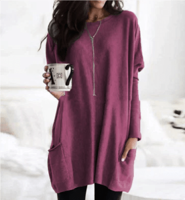 Sweater Women Relaxed Fit Comfort Everyday Look - Hudson Harper - Women Sweaters