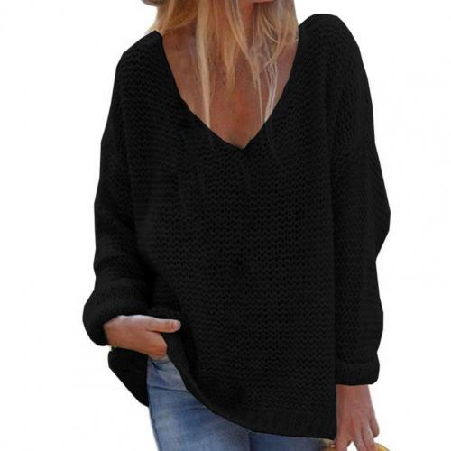 Sweater Women Warm Loose Relaxed Fit Elegant Everyday Style - Hudson Harper - Women Sweaters