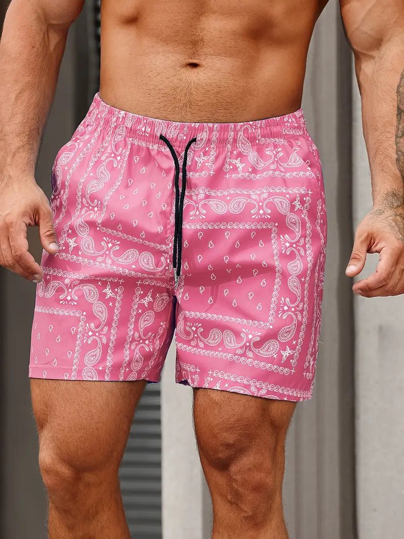 Swim Shorts Men Relaxed Fit Quick Dry Summer Wear - Hudson Harper - Men Swimwear
