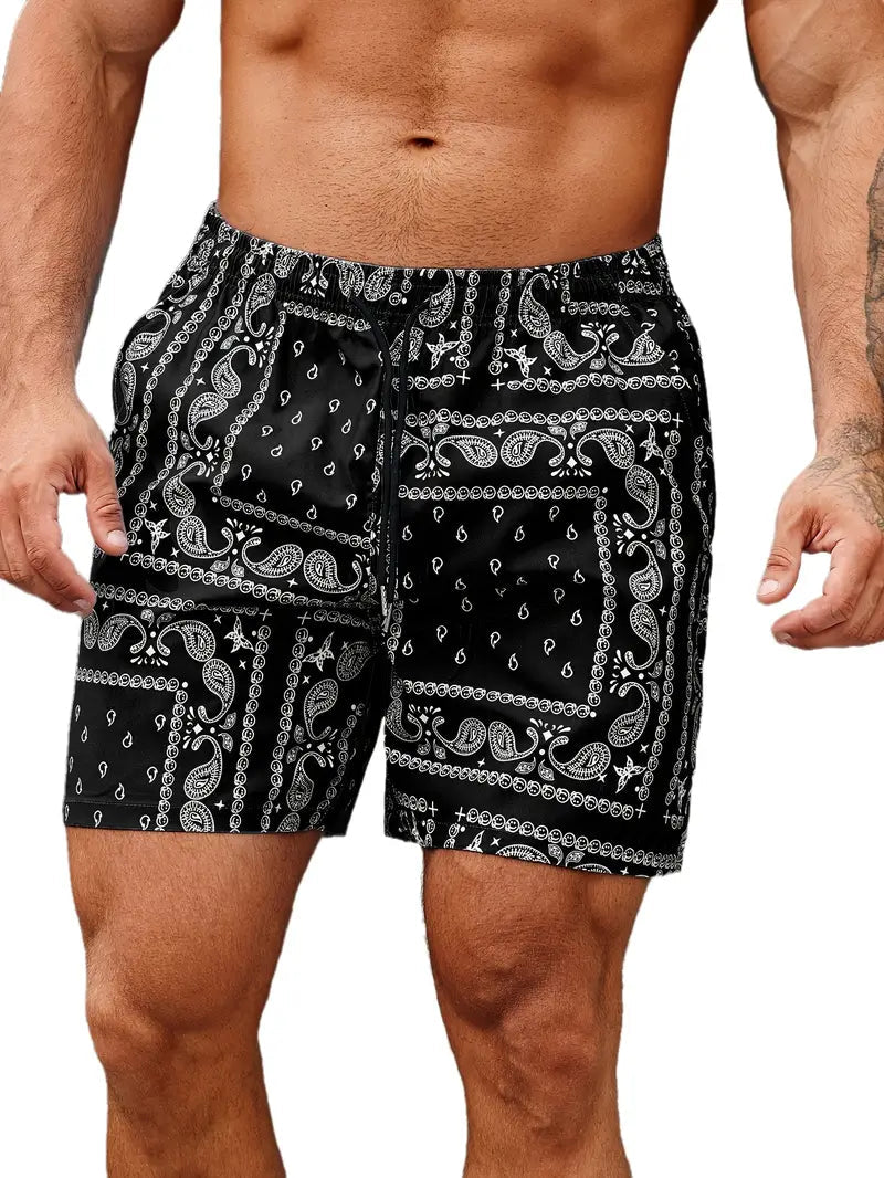 Swim Shorts Men Relaxed Fit Quick Dry Summer Wear - Hudson Harper - Men Swimwear