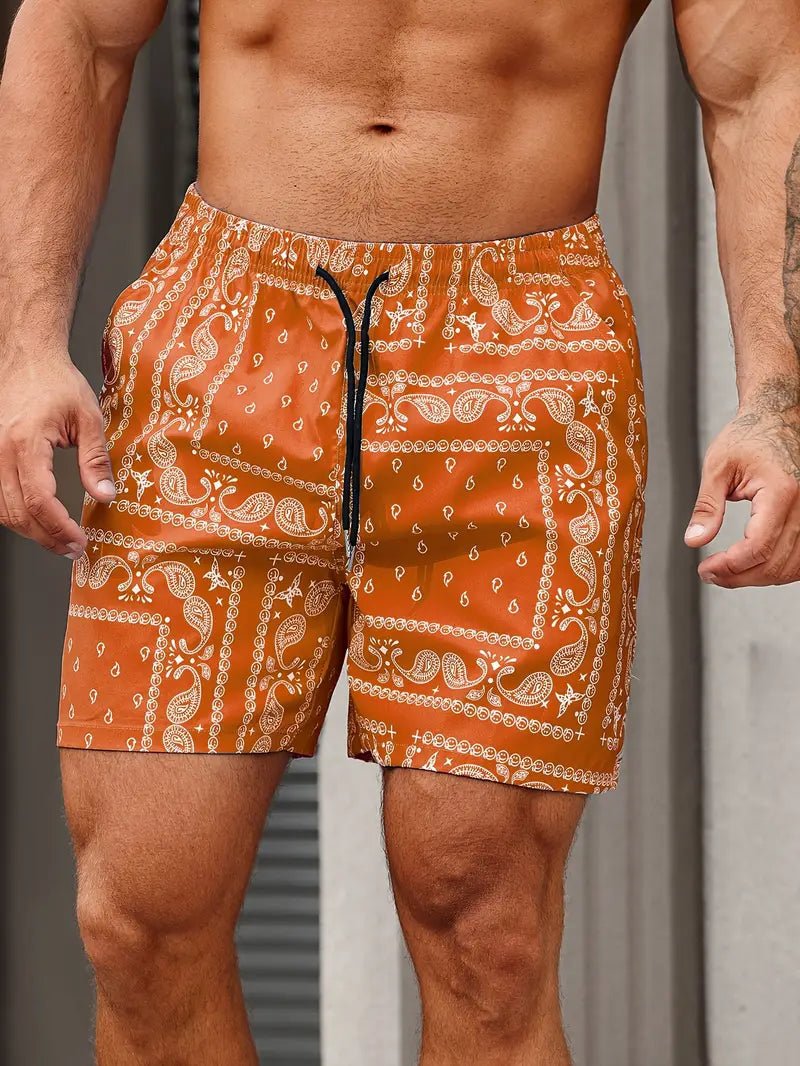 Swim Shorts Men Relaxed Fit Quick Dry Summer Wear - Hudson Harper - Men Swimwear