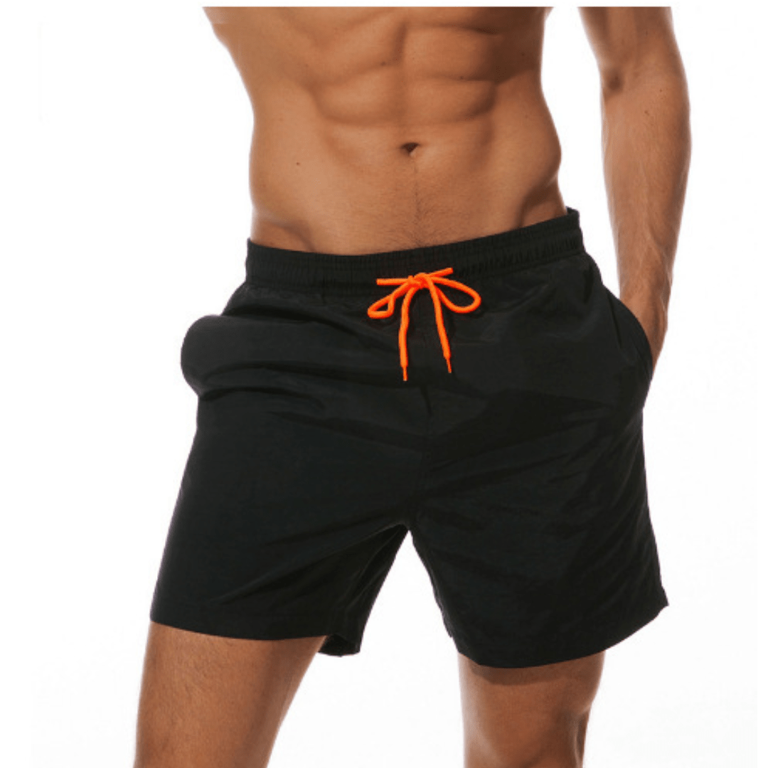 Swim Trunks Men Short Length Lining and Side Pocket - Hudson Harper - Men Swimwear