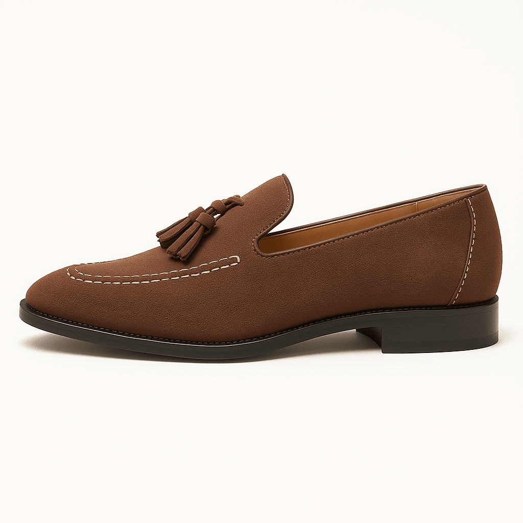 Tassel Loafers Men Leather Classic Style Everyday Comfort - Hudson Harper - Loafers
