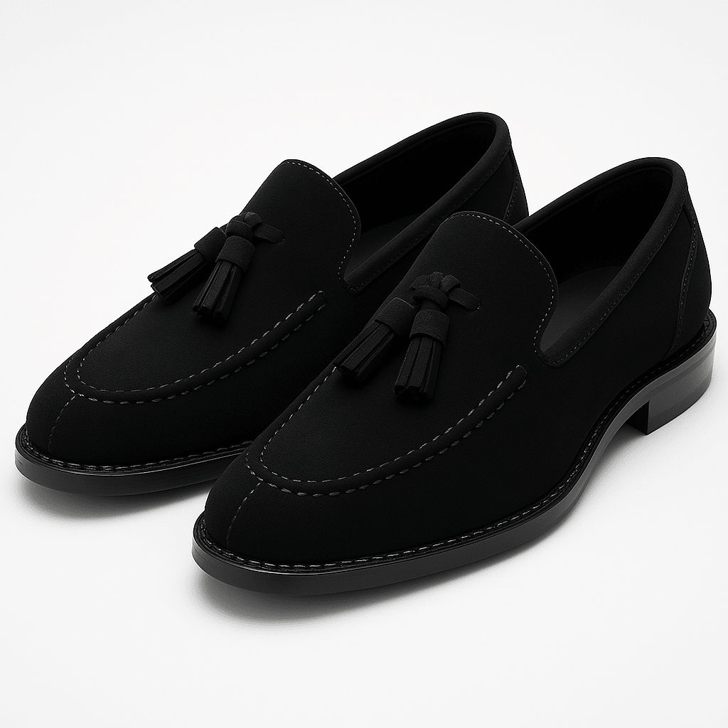 Tassel Loafers Men Leather Classic Style Everyday Comfort - Hudson Harper - Loafers