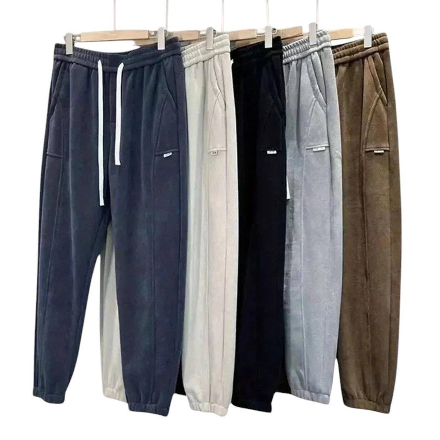 Trousers Men Corduroy Casual Relaxed Fit Outdoor Comfort - Hudson Harper - Pants