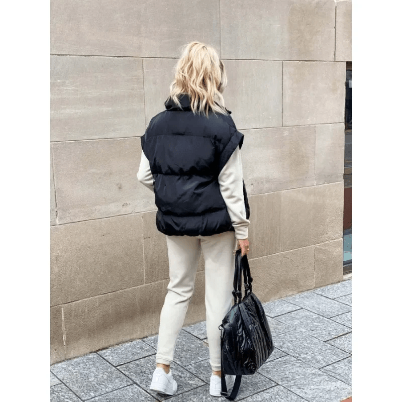 Vest Women Stylish Casual Sleeveless Top for Everyday Fashion - Hudson Harper - Women Vest
