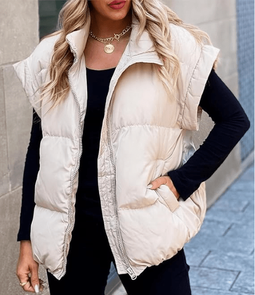 Vest Women Stylish Casual Sleeveless Top for Everyday Fashion - Hudson Harper - Women Vest