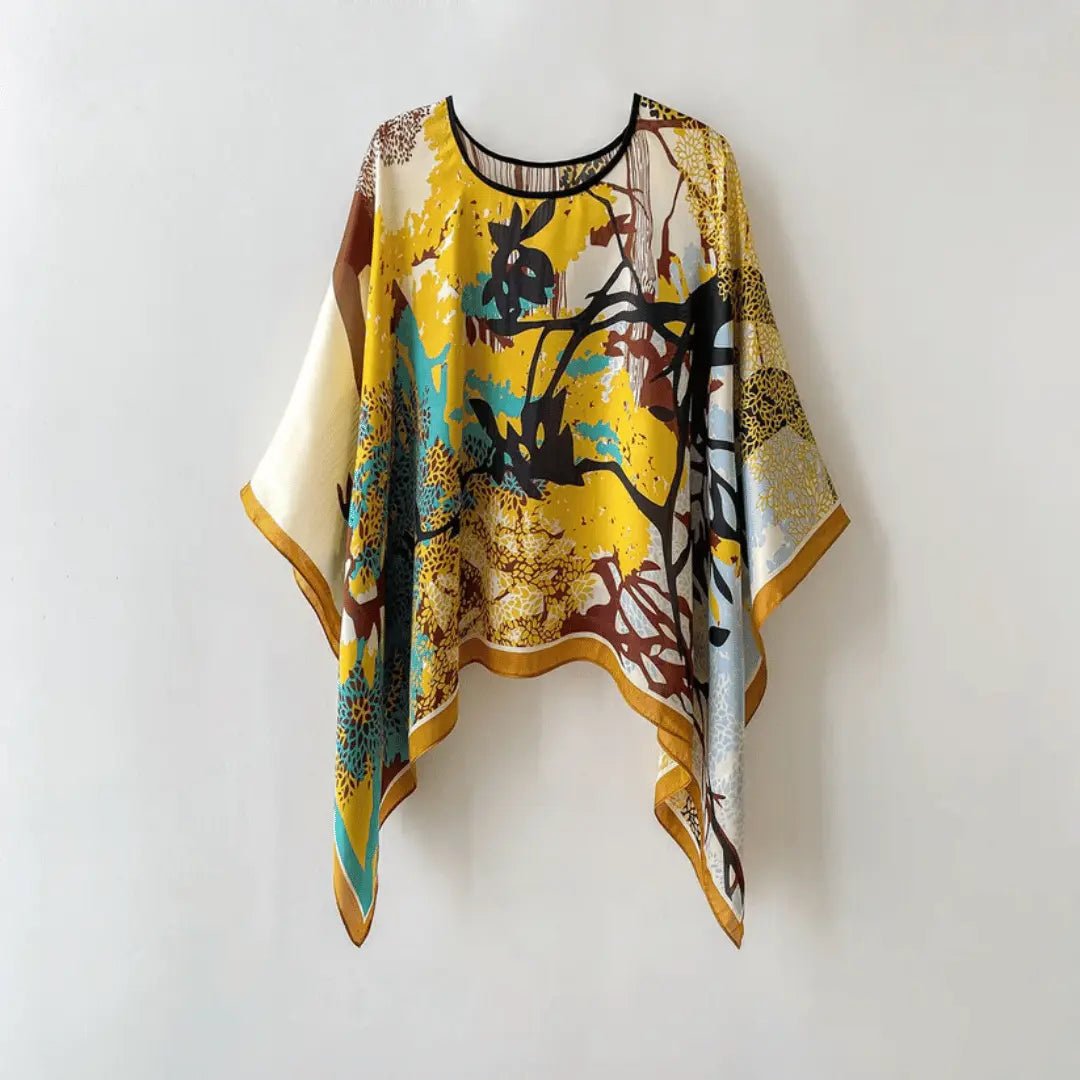 Women's Blouse — Printed Pattern Design Regular Fit - Hudson Harper - Women Blouse