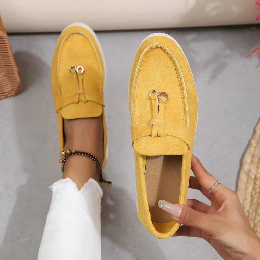 Women's Shoes — Slip - On Casual Everyday Low - Cut Design - Hudson Harper - Women Shoes