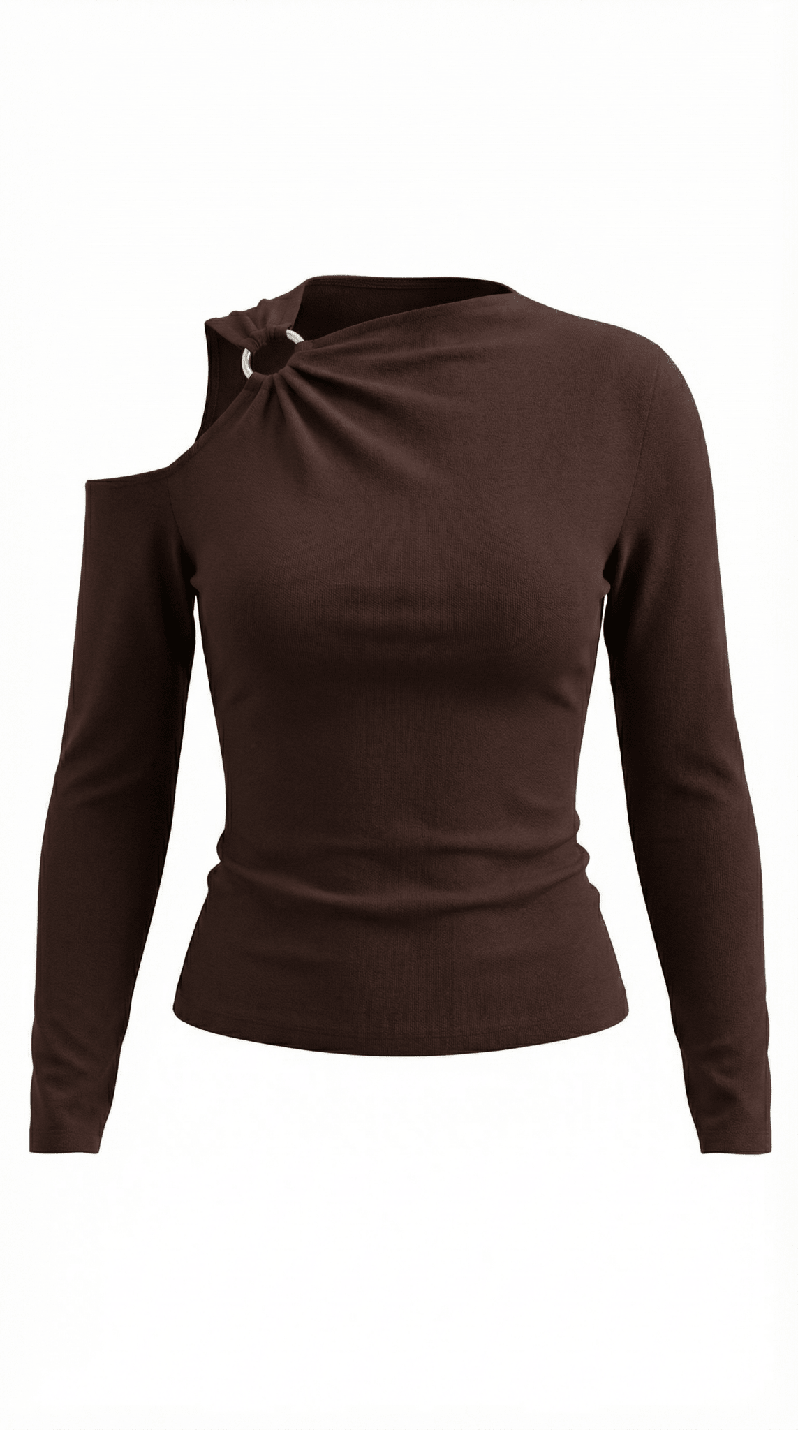 Women's Top — Sleeveless One Shoulder Asymmetric Neckline - Hudson Harper - Women Top